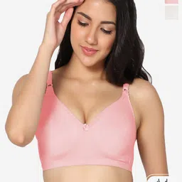 In Care Pack Of 2 Non Padded Full Coverage Pure Cotton T-shirt Bra With All Day Comfort-picture-34