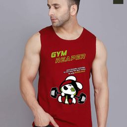 Slowloris Men Pack Of 2 Printed Bio-Wash Gym Vest-picture-29