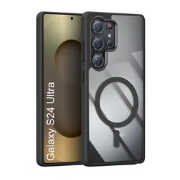 Luxury Kase Mag-Safe Compatible Transparent Back Case with Shockproof Bumper-image-92