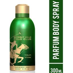 Beverly Hills Polo Club Tour Intense Prestige Parfum Body Spray Deodorant for Men - 300 ml-image-33