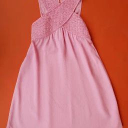 Li'L Tomatoes PinkRegular Fit Dress-117