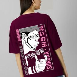 Kasendra Women Printed Oversized T-shirt-image-21