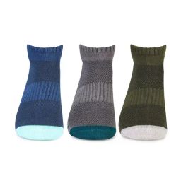 Bonjour Multi Performance Sports Ankle Length Socks - Pair of 3-image-0