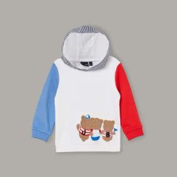 Juniors by Lifestyle Boys White Cotton Embroidery Sweatshirt-picture-17