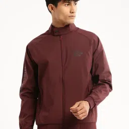 SHOWOFF Maroon Slim Fit Jacket-image-20