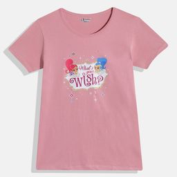 Eteenz Girls Shimmer & Shine Printed T-shirt-image-46