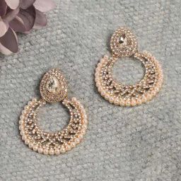 Sohi goldplated drop earrings for women-image-66