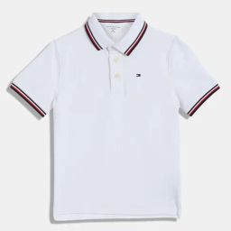 Tommy Hilfiger Fresh White Regular Fit Polo T-Shirt-image-41