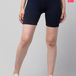HIRRUX Women Skinny Fit Low-Rise Cycling Sports Shorts-29