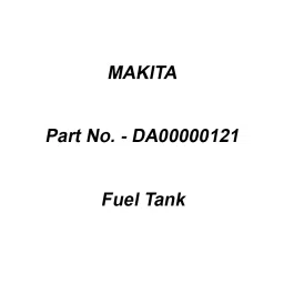Makita Fuel Tank, Part No DA00000121-21