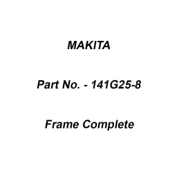 Makita Frame Complete Suitable For HS011G, Part No 141G25-8-38