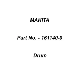 Makita Drum Suitable For MT190, Part No 161140-0-37