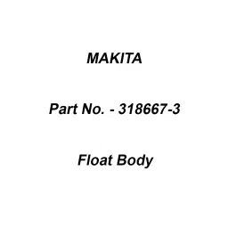 Makita Float Body Suitable For RBC411 (Old No.5306.00.80), Part No 318667-3-picture-4