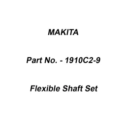 Makita Flexible Shaft Set Size 32-2.4 mm Suitable For VR003G, Part No 1910C2-9-picture-38
