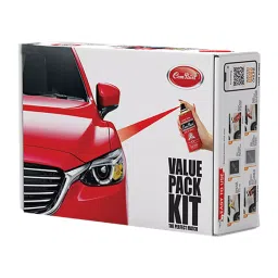 Com-Paint Best Car Scratch Remover Kit - Spray Paint for Kia Sonet (Intense Red) - Made in India-18