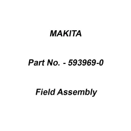 Makita 240 V Field Assembly for M4100B, Part No 593969-0-32