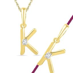Sri Jagdamba Pearls 92.5 Sterling Silver & 0.1 ct Diamond Rakhi cum Pendant-image-6