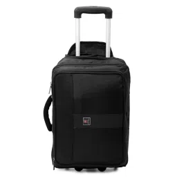 SWISS MILITARY Trolley Luggage/Suitcase 23 L Polyester Black, LTB5A-image-42