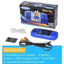 Game Craft Sunny Boy Hand Game Console - Multicolor-21