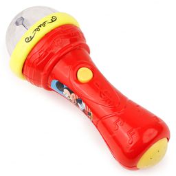 Toysire Mickey Fashion Music 3D Light Microphone Musical Mic Toy for Kids - Projection Flashlight Luminous Light Up Spinning Ball-19