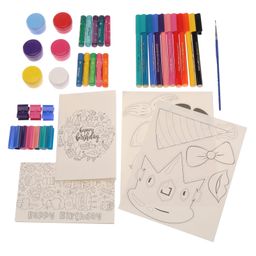 Faber Castell Party Time Art Color Kit - Red-5