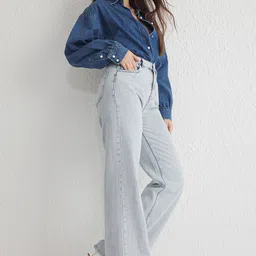 Trendyol Women Low Distress Heavy Fade Jeans-picture-32