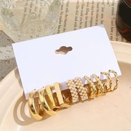 PolluxCraft Geometric Studs Earrings-94