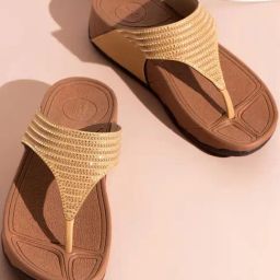 Inc.5 Women's Beige Thong Wedges-image-25