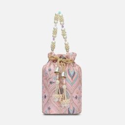 Lavie Sara Multicolor Printed Medium Potli-24