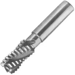 Addison Type C Parallel Shank Roughing End Mill Ground Relieved Chip Breaker Groove 6 mm-22