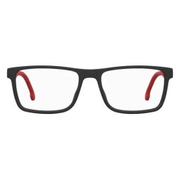 Carrera Matte Black Rectangular Optical Frames for Men image 2