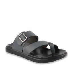 MediFeet Men's Grey Toe Ring Sandals-picture-40