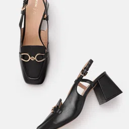 Geox Leather Block Sandals-image-79