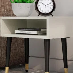 HEXA RED White Engineered Wood Bedside Table-image-56
