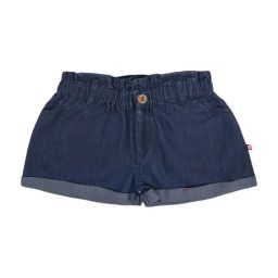 Nino Bambino Kids Dark Blue Organic Cotton Shorts-image-65