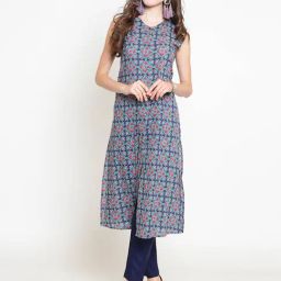 Sera Multicolor Printed Kurta With Pants-picture-1