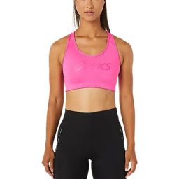 Asics Pink Non Wired Non Padded Sports Bra-image-103