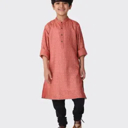 Fabindia Kids Coral Printed Kurta-picture-49