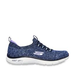 Skechers Women's EMPIRE D'LUX - SHARP WITTED Navy Aqua Casual Slip On Shoe-image-9