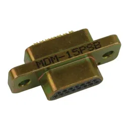 ITT CANNON D Sub Connectors MICRO-D SUB CONN, PLUG, 15POS/SOLDER CUP, MDM-15PSB-A174-7