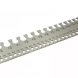 Thermo Handy Rectangular Wire Gauge/Sizer in British & Metric-6
