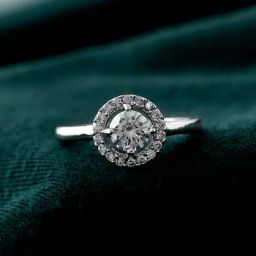 Voylla Silver Valentine Day Dreamy Glow Solitaire Casual Ring-picture-33