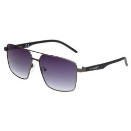 SCOTT Purple UV Protection Aviator Sunglasses for Men-image-30