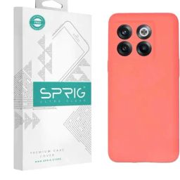 Sprig Liquid Silicone Back Cover for Oneplus 10T 5G (Red)-image-80