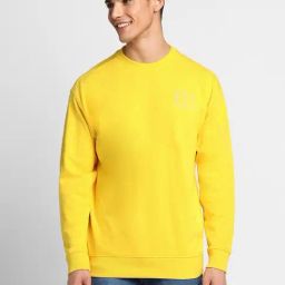 Forever 21 Yellow Regular Fit Sweatshirt-image-82