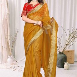 Avirat Designer Studio Solid Kanjeevaram Saree-image-62
