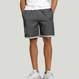 Puma NRP India Classics Black Relaxed Fit Cotton 7" Shorts-picture-43