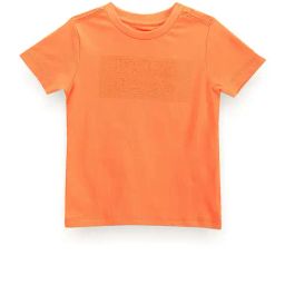 U.S. Polo Assn. Kids Orange Printed T-Shirt-image-36