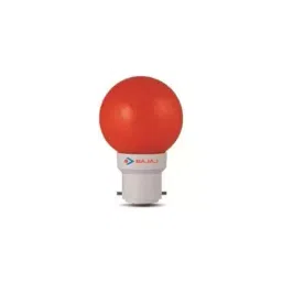 Bajaj Deco Ping Pong 0.5W Electric Powered LED Bulb Red and White 830023 (Pack of 4)-image-55