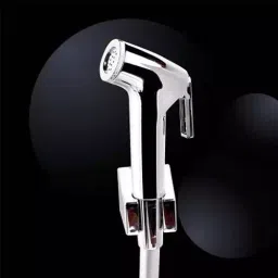 D&B BATHWARE ABS Chrome Finish Health Faucet with 1 m Hose and Holder, DB-TLTHF6612 image 4